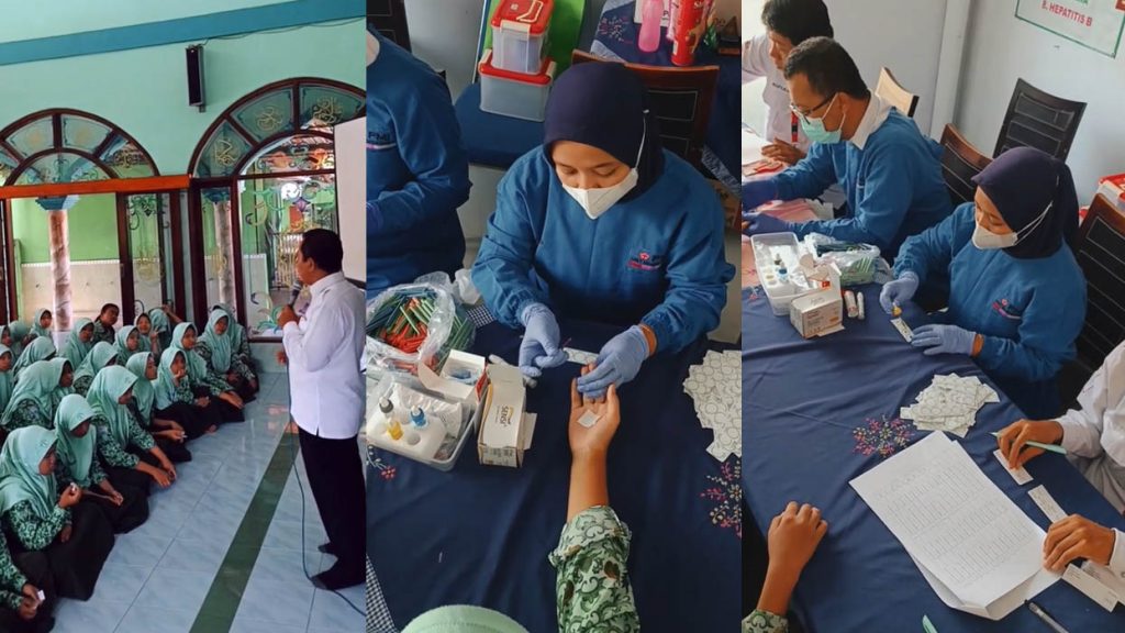 Sosialisasi Golongan Darah PMI Kabupaten Pasuruan